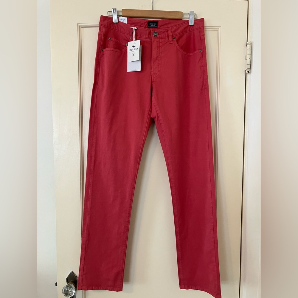 Untuckit El Circo Straight Leg Pants 30x32 NWT